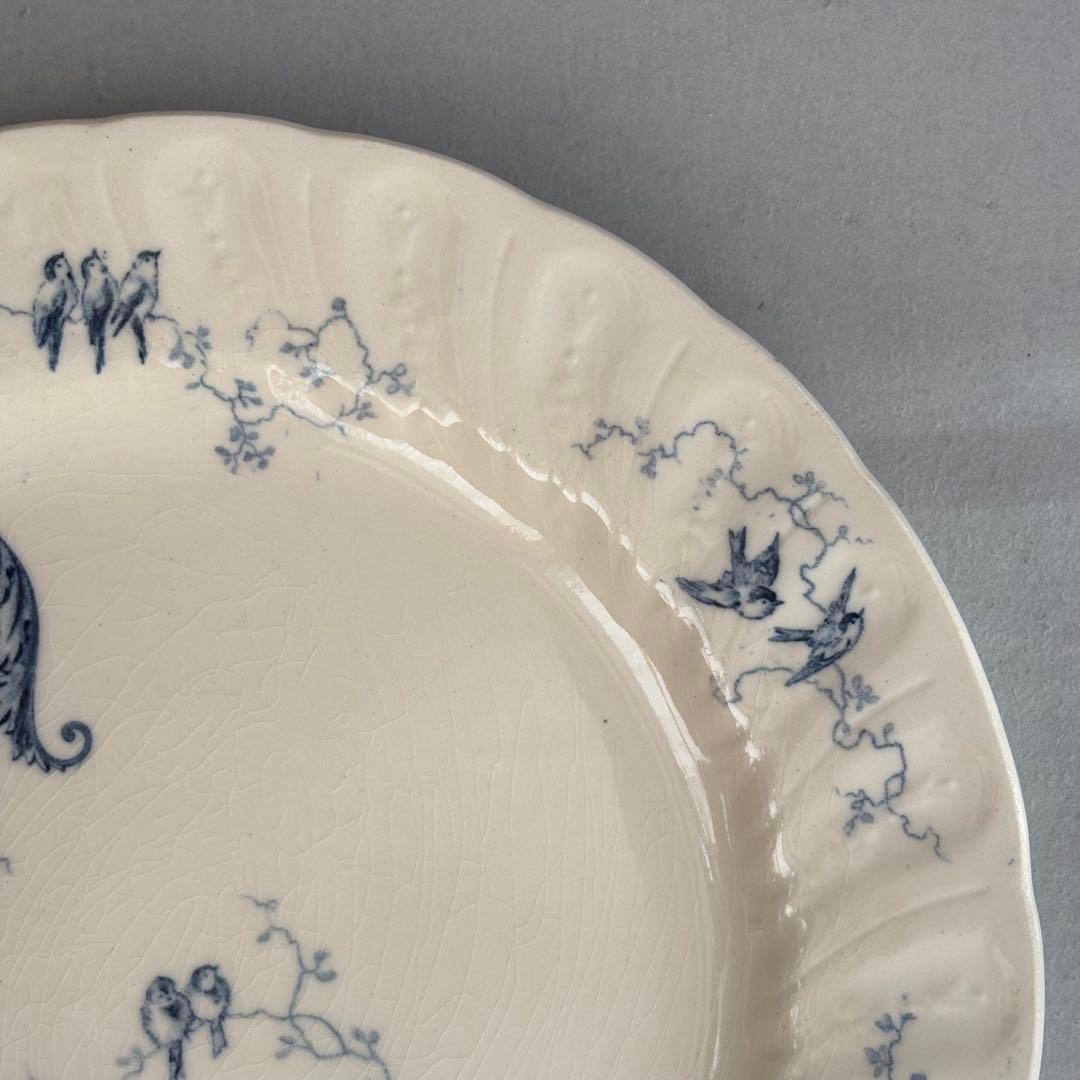 美品 フランスアンティーク ジアンRinceaux ディナープレートB