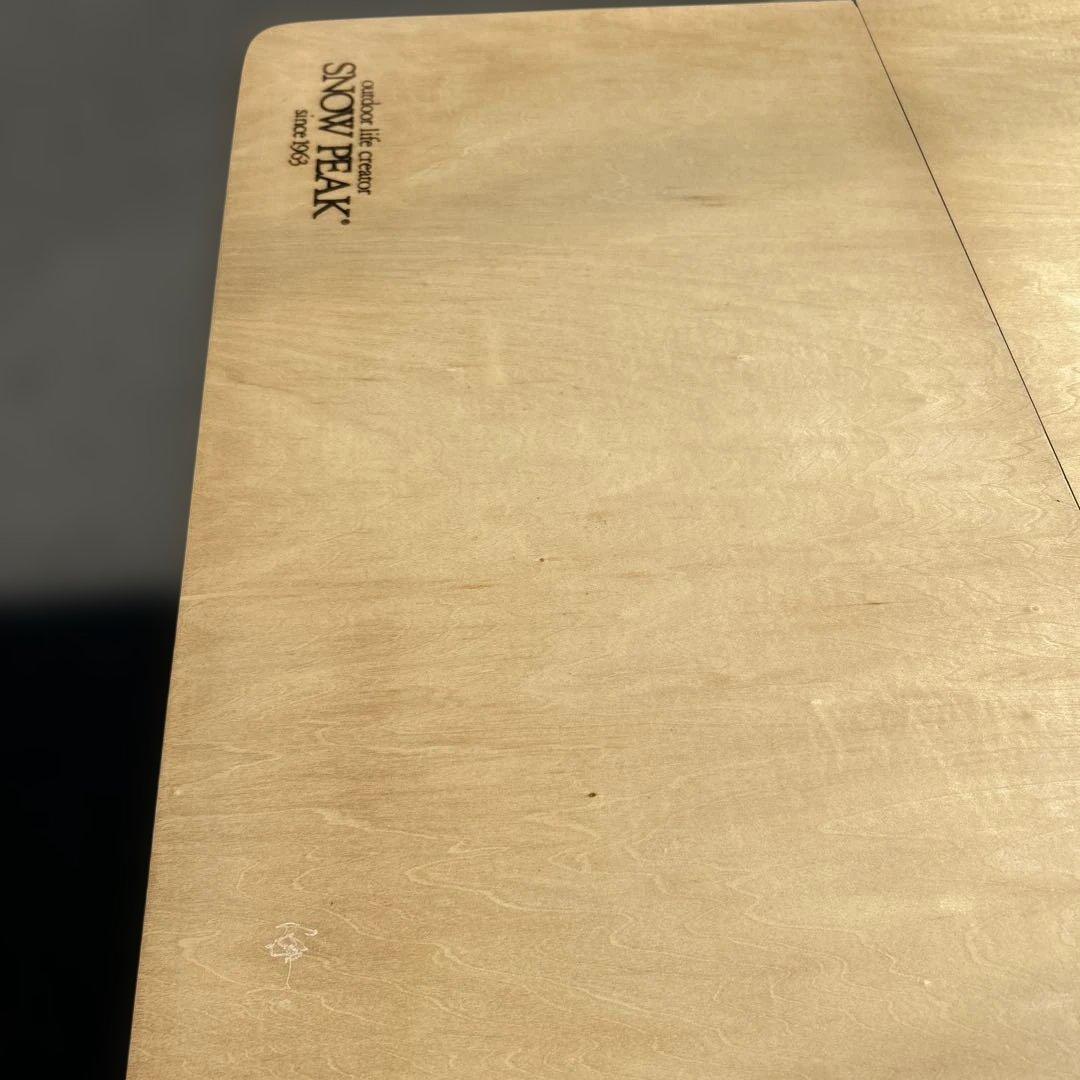 スノーピーク(ヤマコウ期)アジャスタブル フォールディングテーブル ケース付