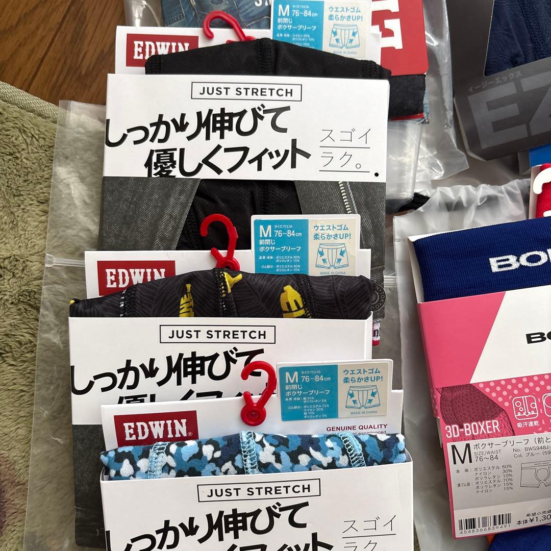 EDWIN & BODY WILD ボクサーパンツ27枚セット M 未使用品