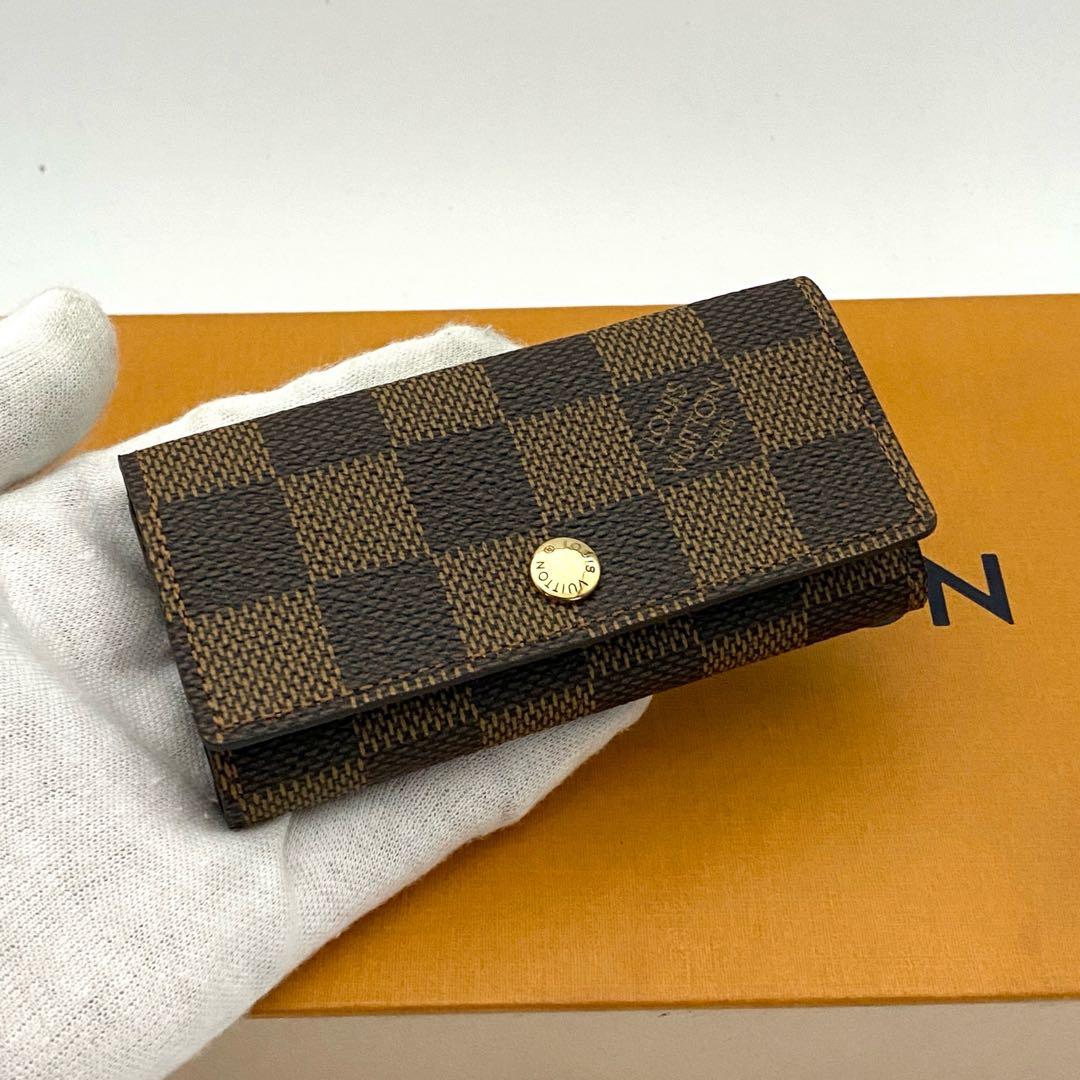 未使用品　ルイヴィトン　ダミエ　キーケース　ミュルティクレ4