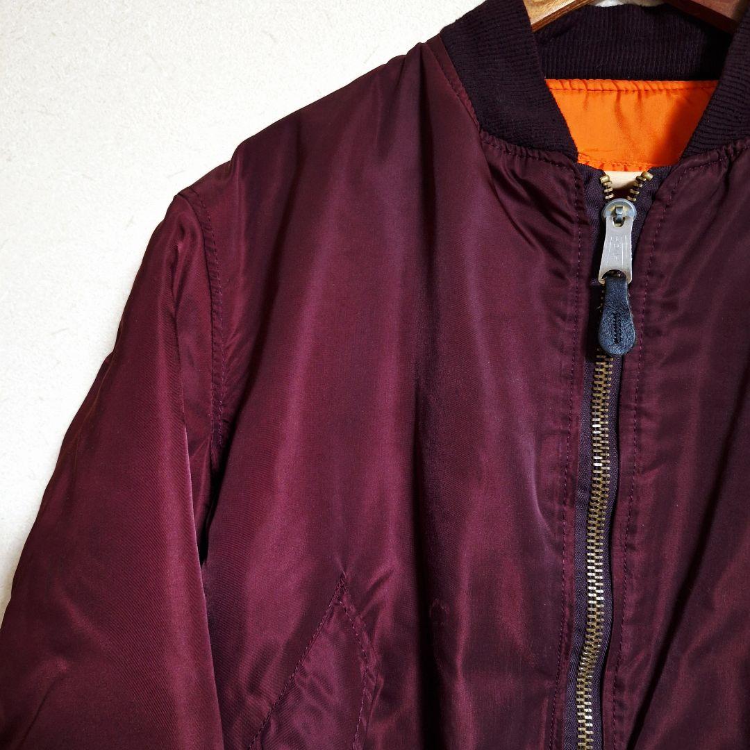 アルファ MA-1 フライトジャケット 1988～1992年 旧タグ USA製