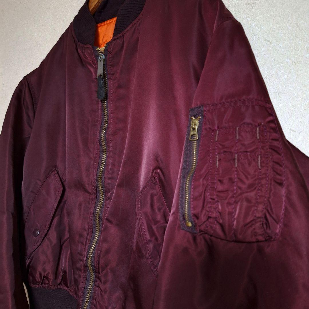 アルファ MA-1 フライトジャケット 1988～1992年 旧タグ USA製