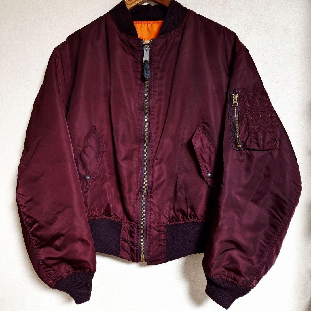 アルファ MA-1 フライトジャケット 1988～1992年 旧タグ USA製