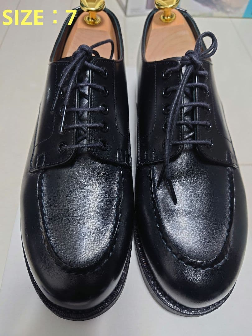 YAMACHO MADE モカシンシューズ ブラック 7