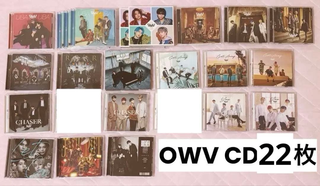 OWV CD DVD まとめ売り 本田康祐 中川勝就 浦野秀太 佐野文哉