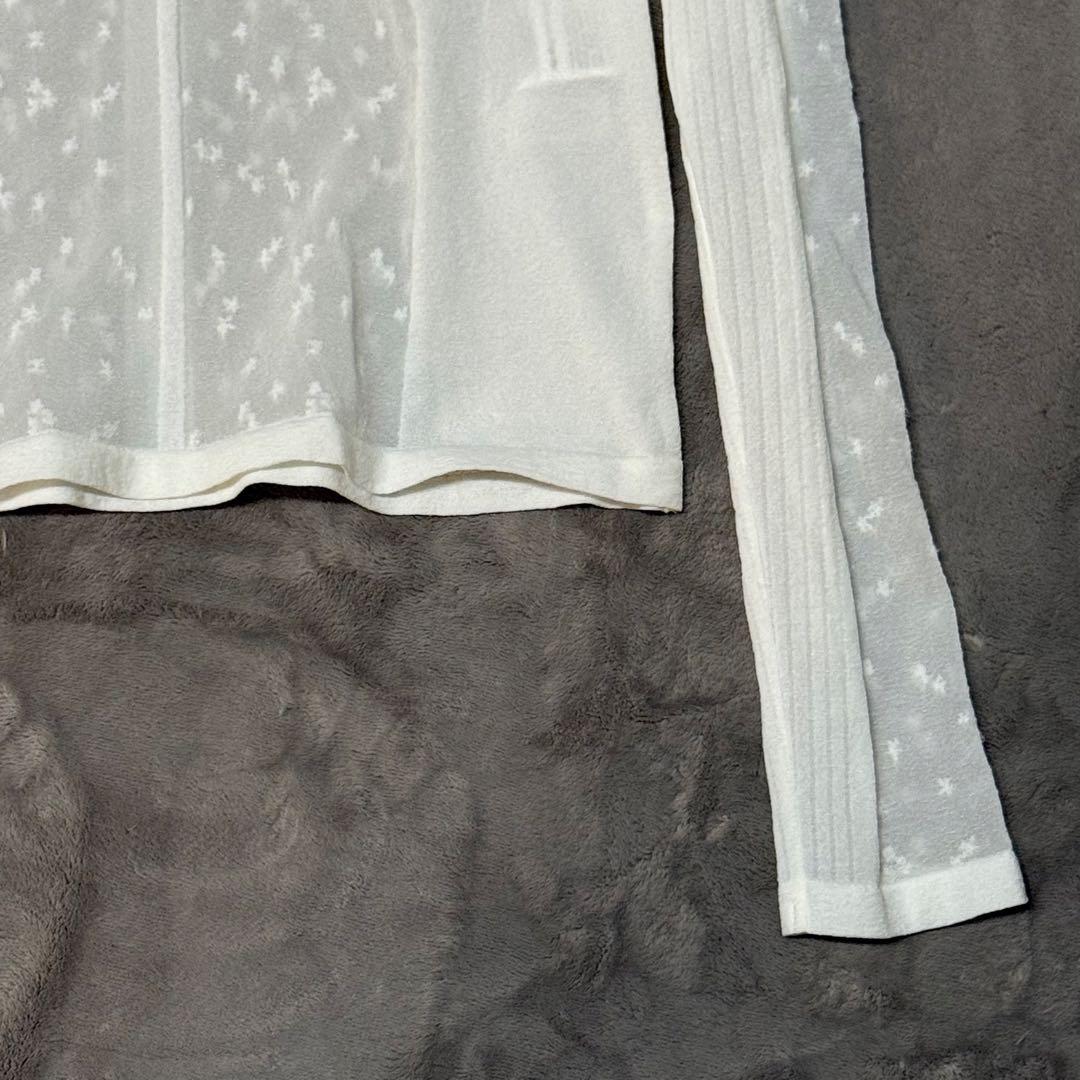 マメクロゴウチ mame kurogouchi シアートップス タートルネック