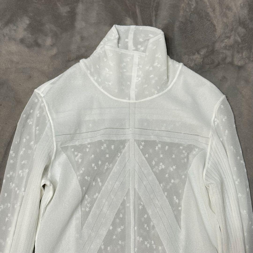 マメクロゴウチ mame kurogouchi シアートップス タートルネック