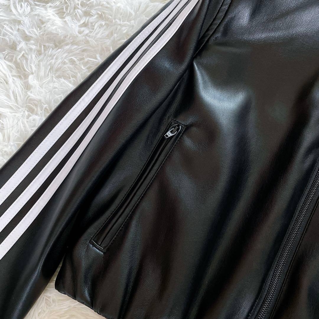 【アディダス】ファイヤーバード プレザー トラックトップ ブラック XSサイズ