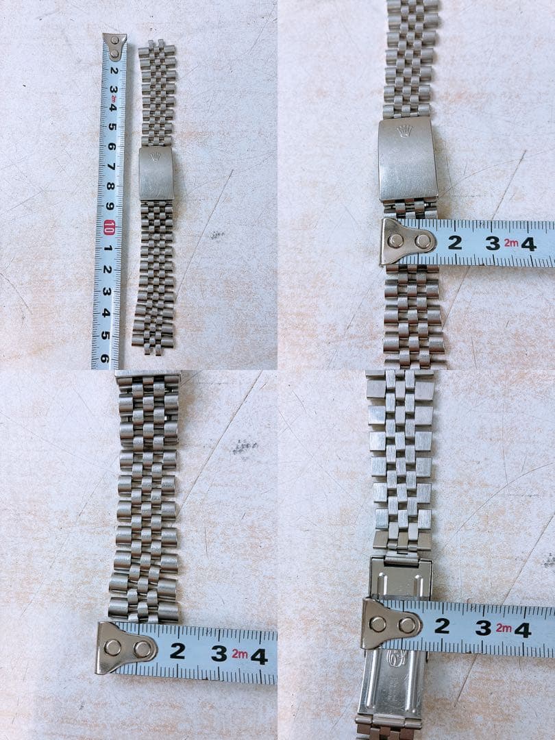 b*y様 ロレックス ステンレス製 時計ベルト ROLEX 金属ベルト ビンテー