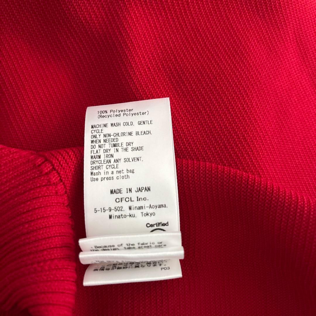 CFCL 赤ニットトップス