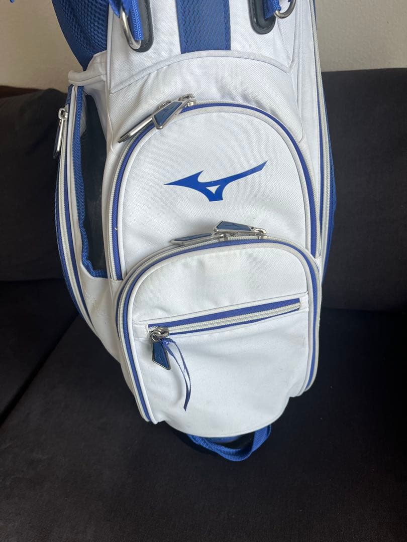 ミズノ　プロモデル　ゴルフバッグ　軽量　スタンド