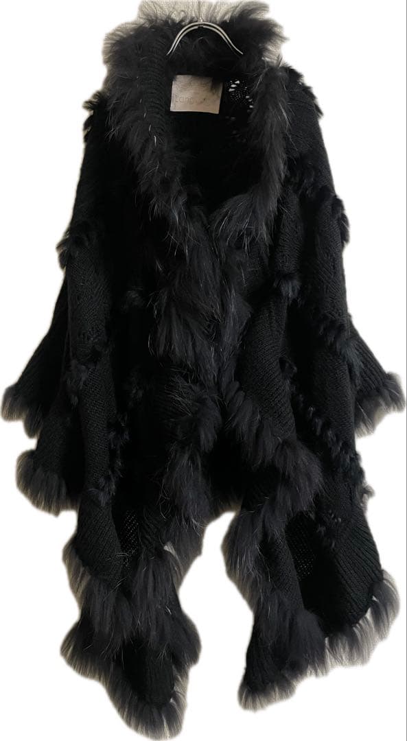 gimmick Fur poncho ポンチョ ジレ ストール goa LGB
