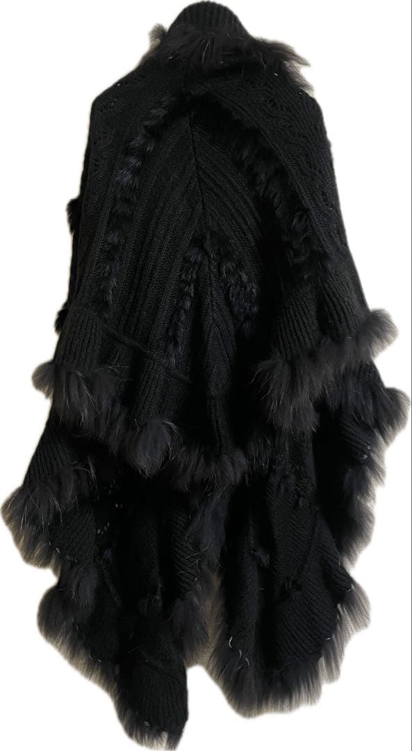 gimmick Fur poncho ポンチョ ジレ ストール goa LGB