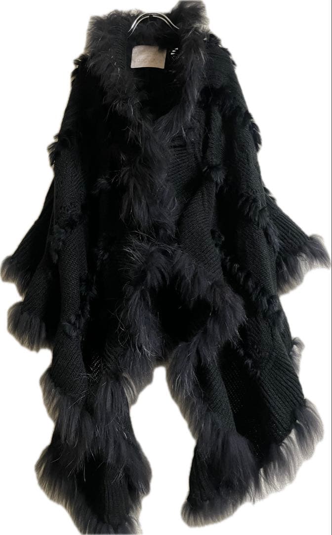 gimmick Fur poncho ポンチョ ジレ ストール goa LGB