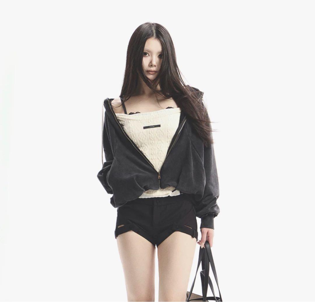 パンツ theredthread S v-cut mini shorts