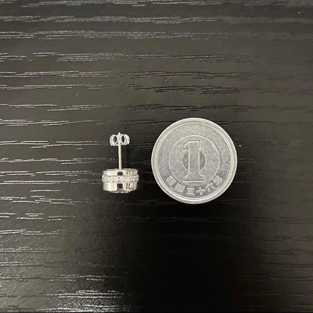 AVALANCHE(アバランチ) 10Kホワイトゴールド ピアス 7mm