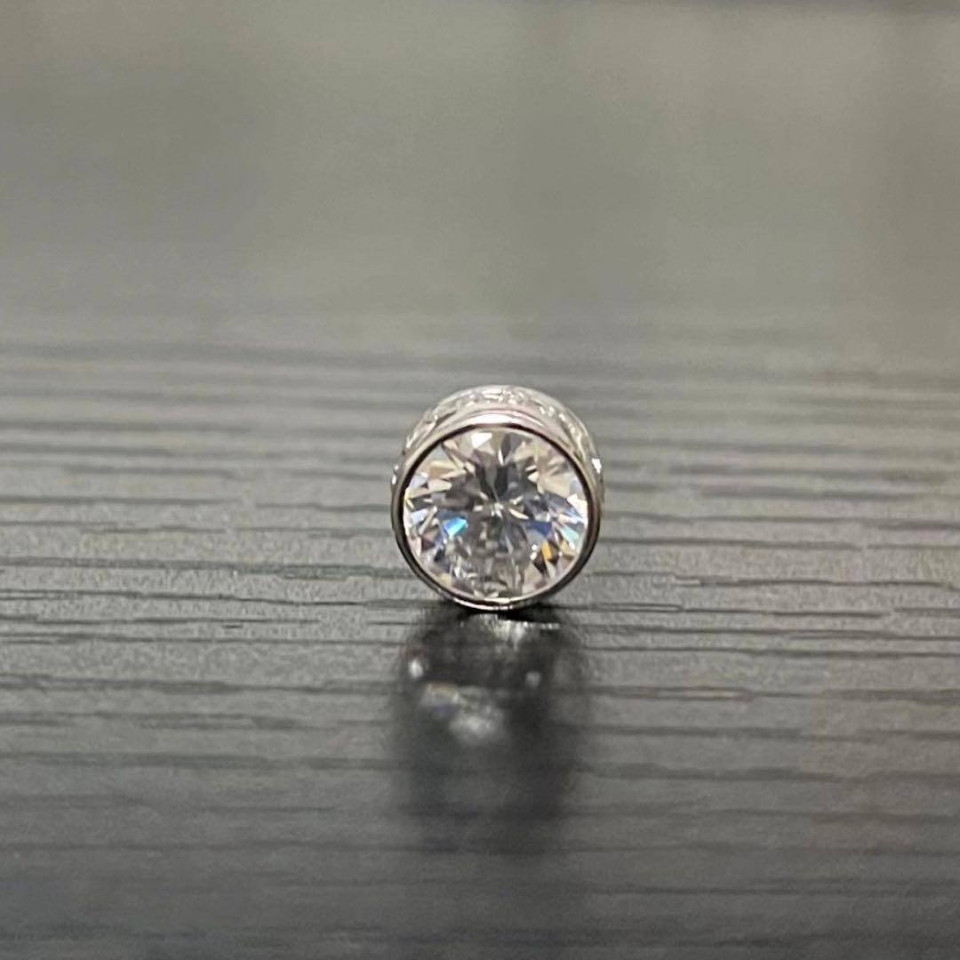 AVALANCHE(アバランチ) 10Kホワイトゴールド ピアス 7mm