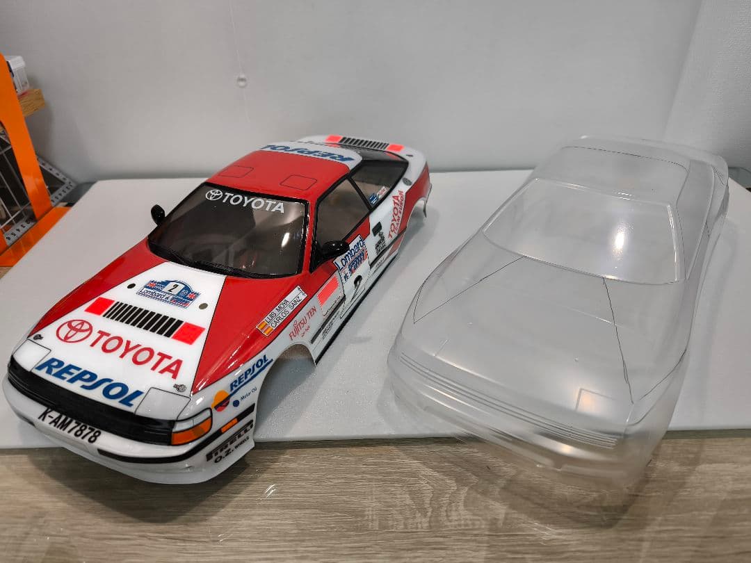 当時物 美品タミヤTA-01トヨタ セリカ GT FOUR RALLY