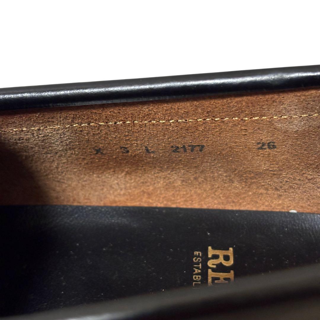 【美品】REGAL リーガル　2177 ローファー　ブラック　26.0