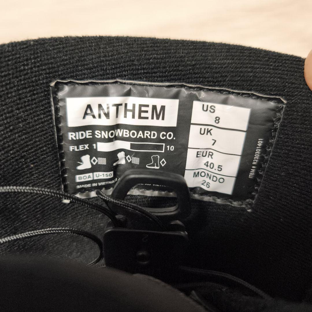 RIDE ANTHEM 26cm スノーボード ブーツ