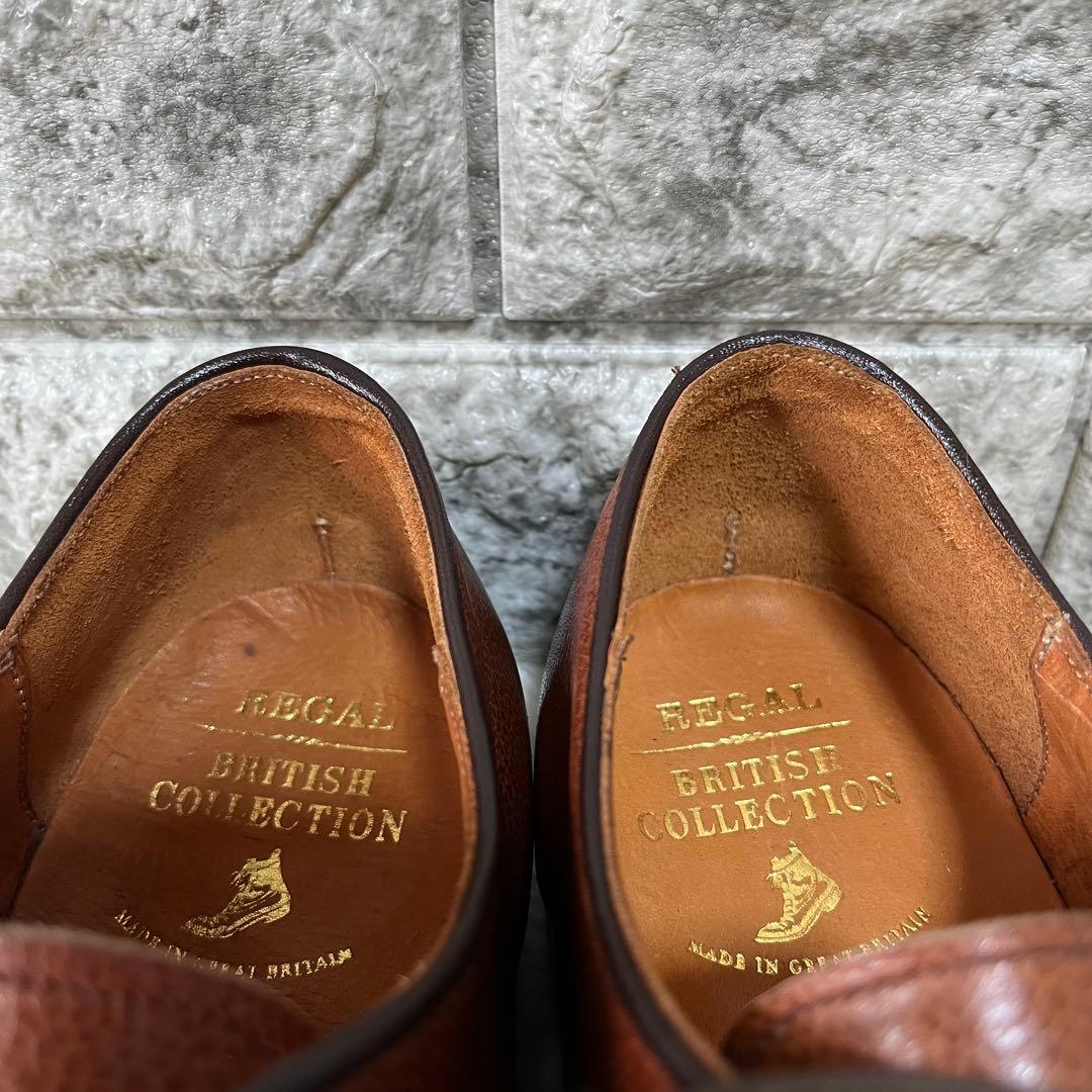 【新品未使用】リーガル　ブリティッシュコレクション　英国製　Uチップ　シューズ
