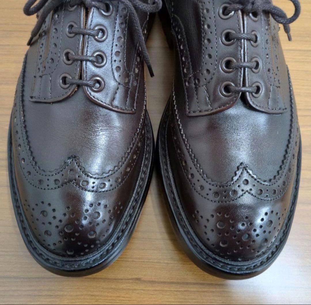 Tricker’s BOURTON UK8.5 コマンドソール／ダークブラウン