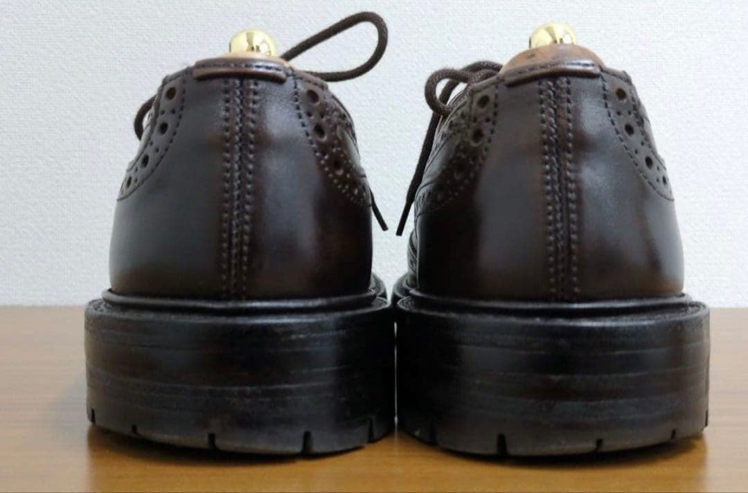 Tricker’s BOURTON UK8.5 コマンドソール／ダークブラウン