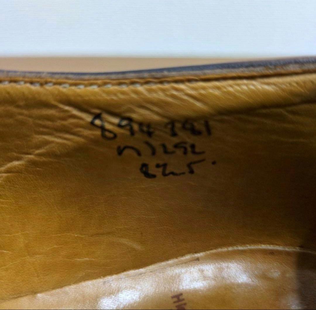 Tricker’s BOURTON UK8.5 コマンドソール／ダークブラウン