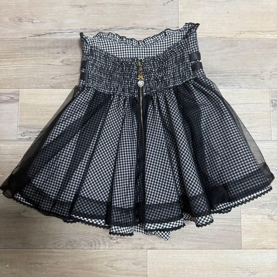 リズリサ レースアップコルセットライクスカパン