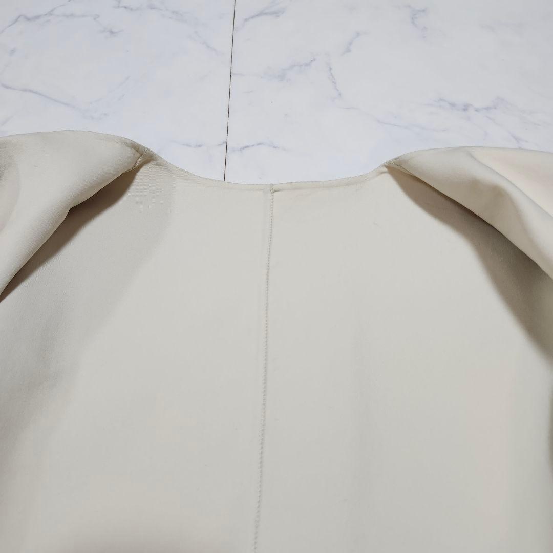 エストネーション　ダブルフェイスリバーコート　ロング　ウエストベルト　38