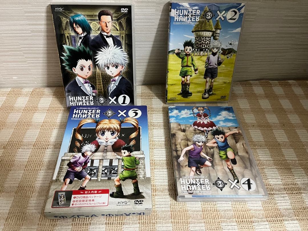 OVA ハンター×ハンター GREED  初回全4巻セット DVD