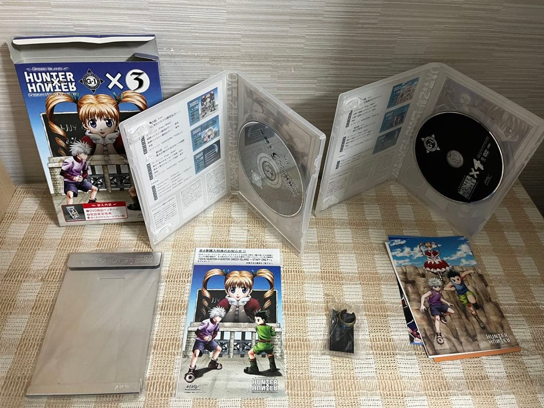 OVA ハンター×ハンター GREED  初回全4巻セット DVD