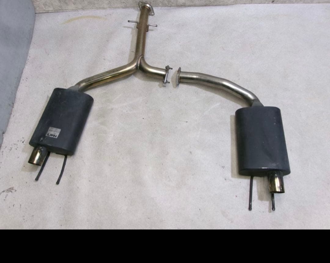 クラウンアスリート210 トムス オールステンレスマフラー