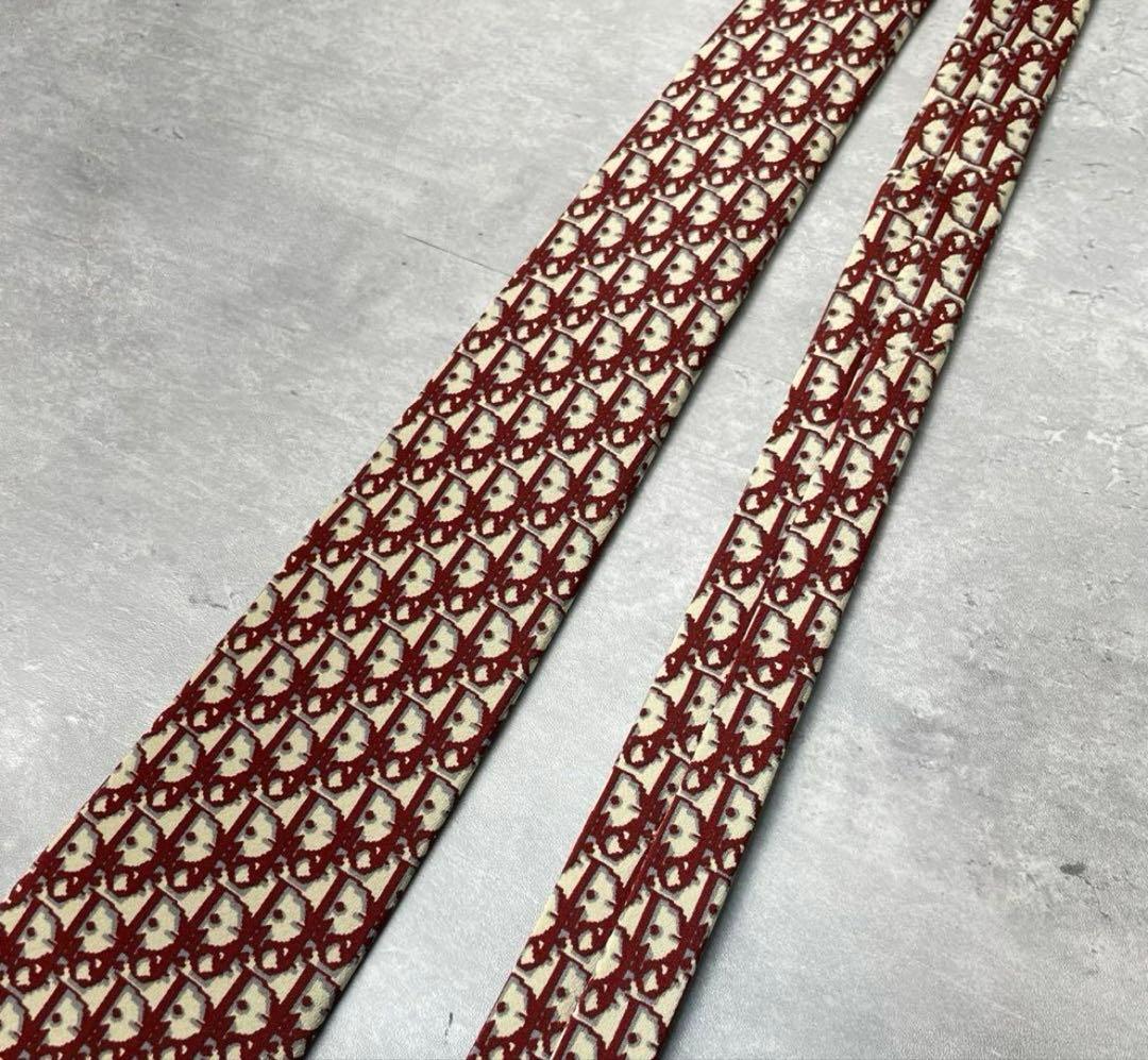 クリスチャンディオールChristian Diorトロッターオブリーク ネクタイ