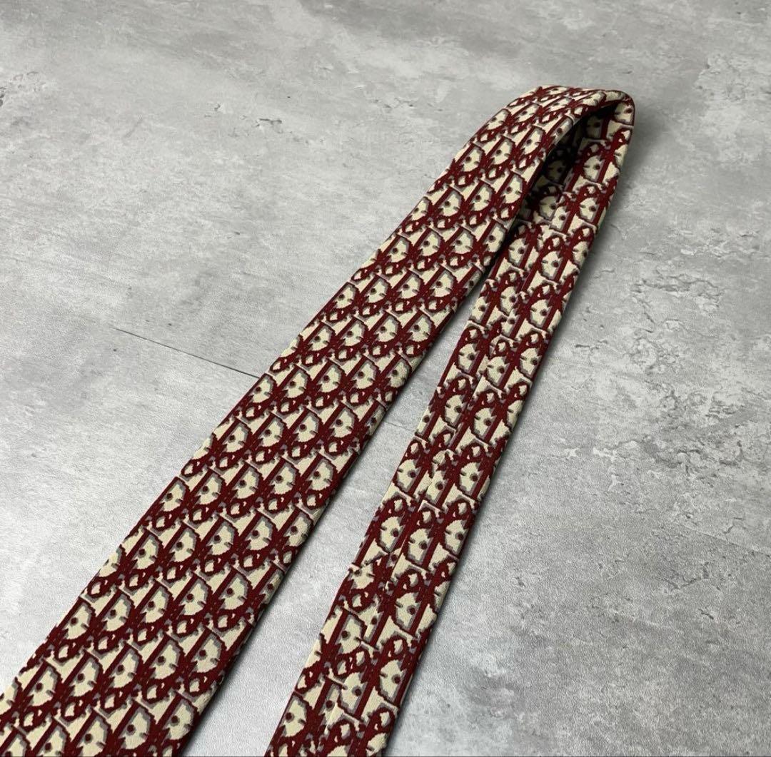クリスチャンディオールChristian Diorトロッターオブリーク ネクタイ