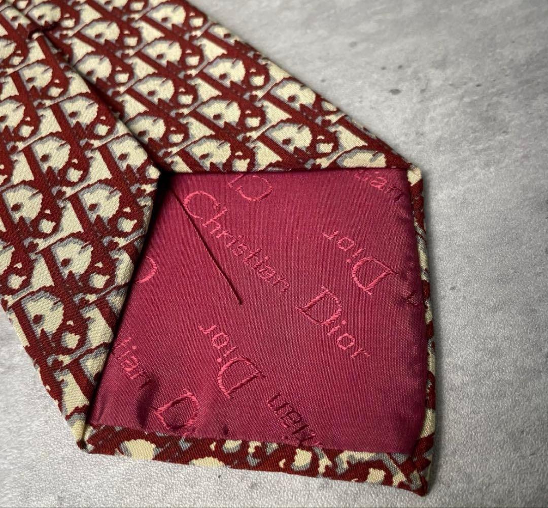 クリスチャンディオールChristian Diorトロッターオブリーク ネクタイ