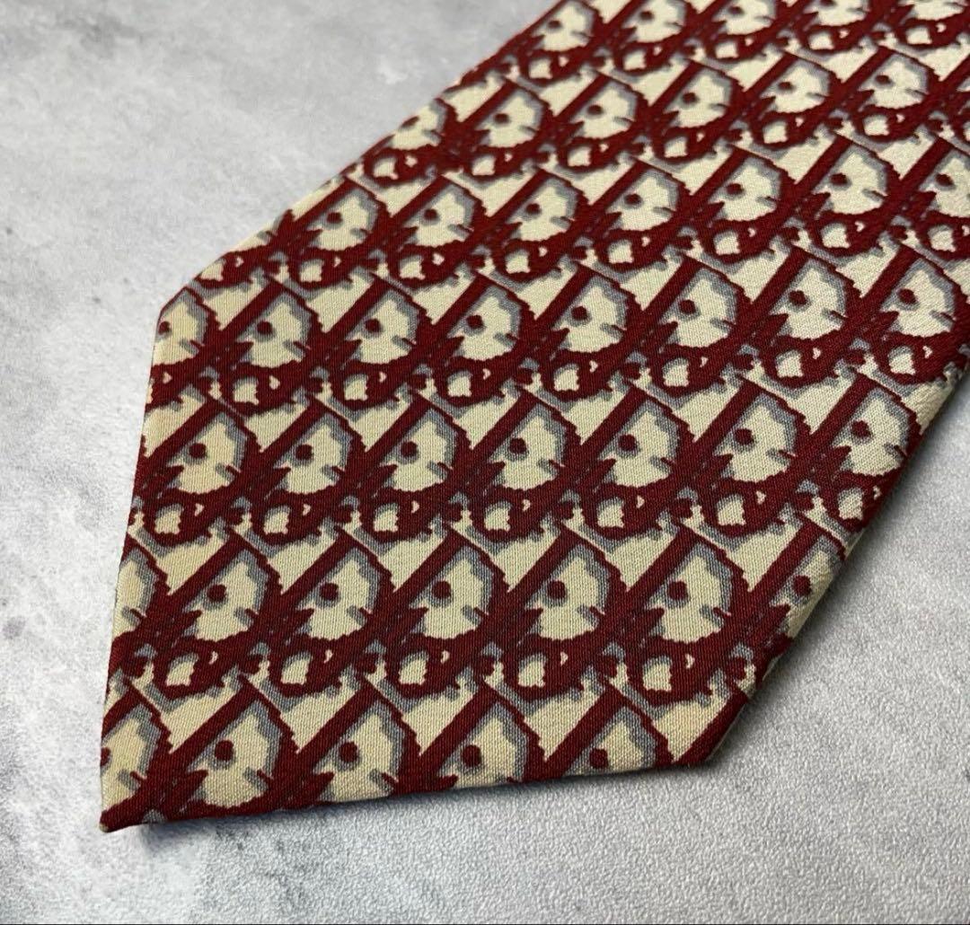 クリスチャンディオールChristian Diorトロッターオブリーク ネクタイ