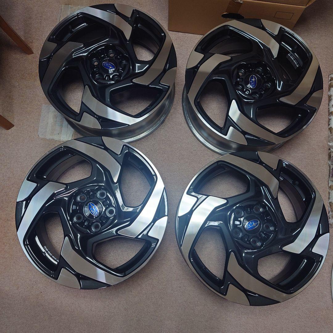 1本 新車外し ENKEI製 スバル GUF型クロストレック プレミアムSHEV