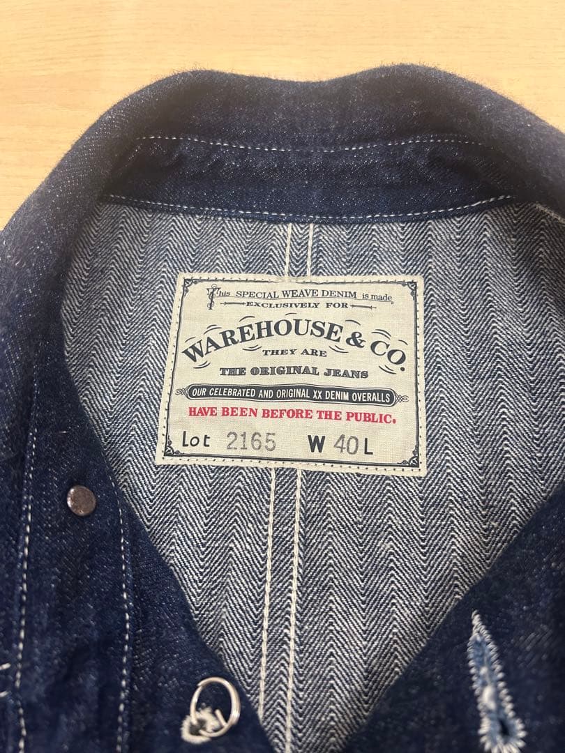 激レア WAREHOUSE Lot.2165 ヘリンボーンカバーオール