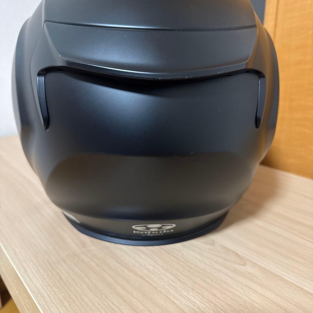 OGK kabuto SHUMA フラットブラック L ブルーミラーシールド付き