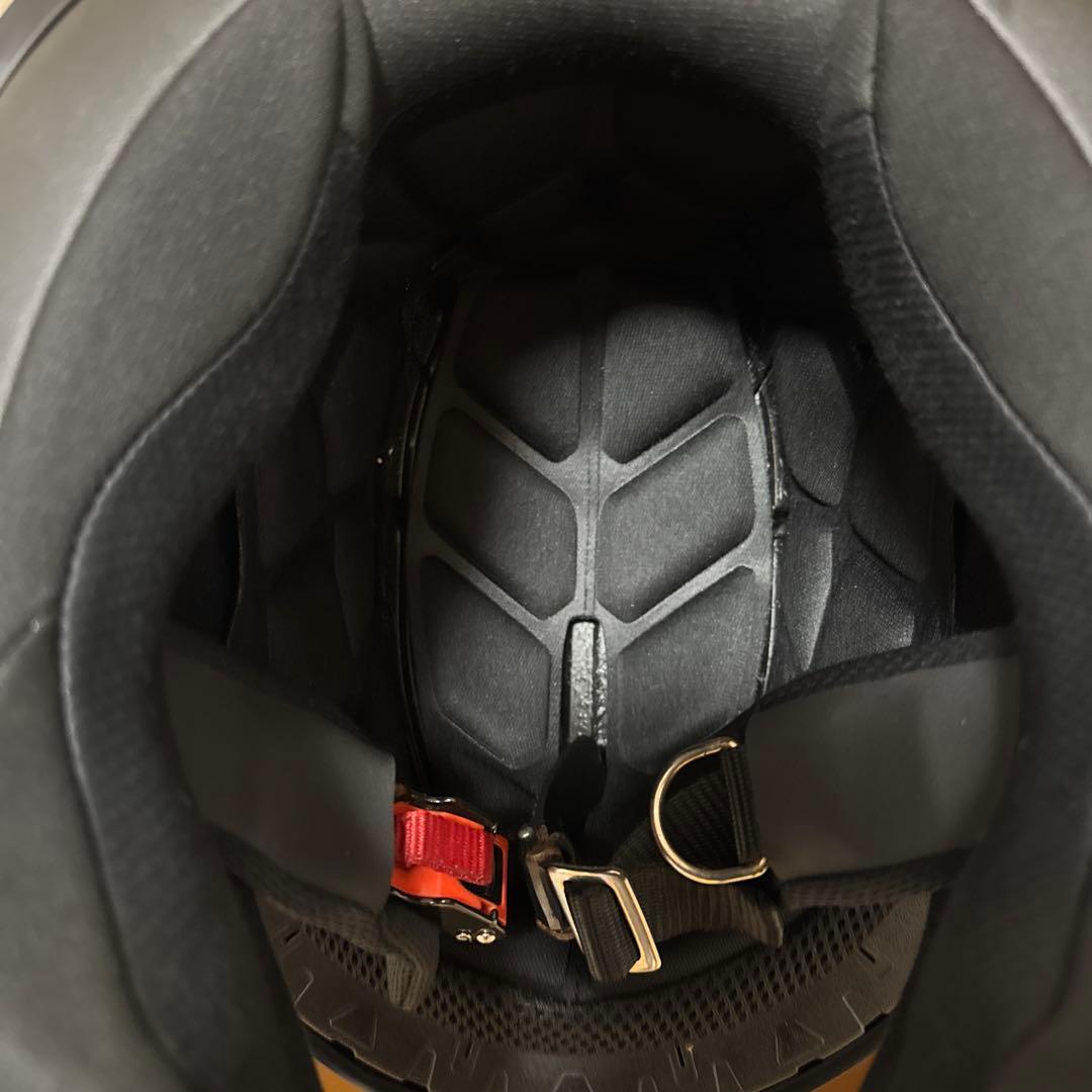 OGK kabuto SHUMA フラットブラック L ブルーミラーシールド付き