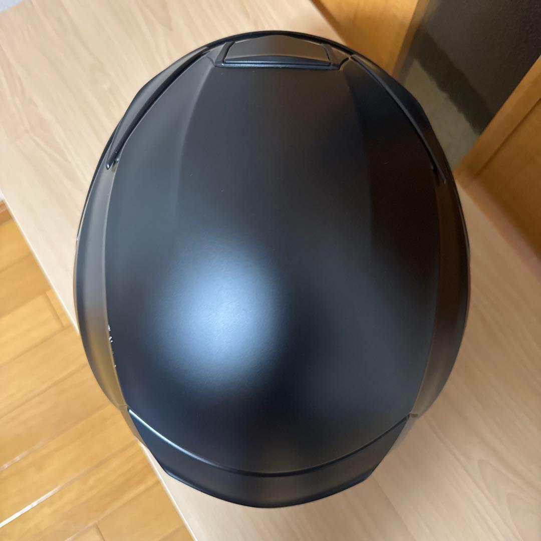 OGK kabuto SHUMA フラットブラック L ブルーミラーシールド付き