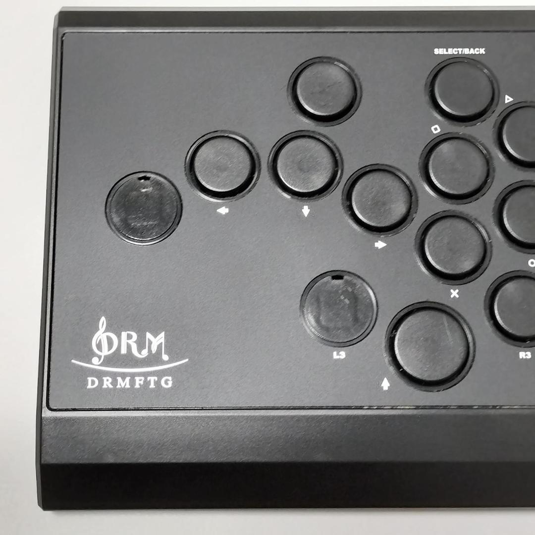 【PS5対応版】DRMFTG DRM Slim レバーレス アケコン