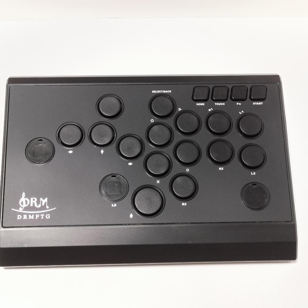 【PS5対応版】DRMFTG DRM Slim レバーレス アケコン