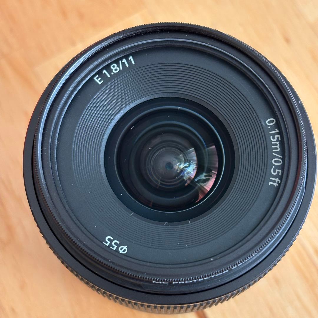 レンズ(単焦点) SONY SEL11F18 APS-C E 11mm F1.8