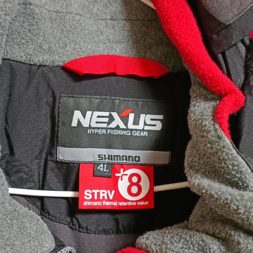 シマノ■NEXUS■STRV+8　ドライシールド　フィッシングウェア　防寒　4L