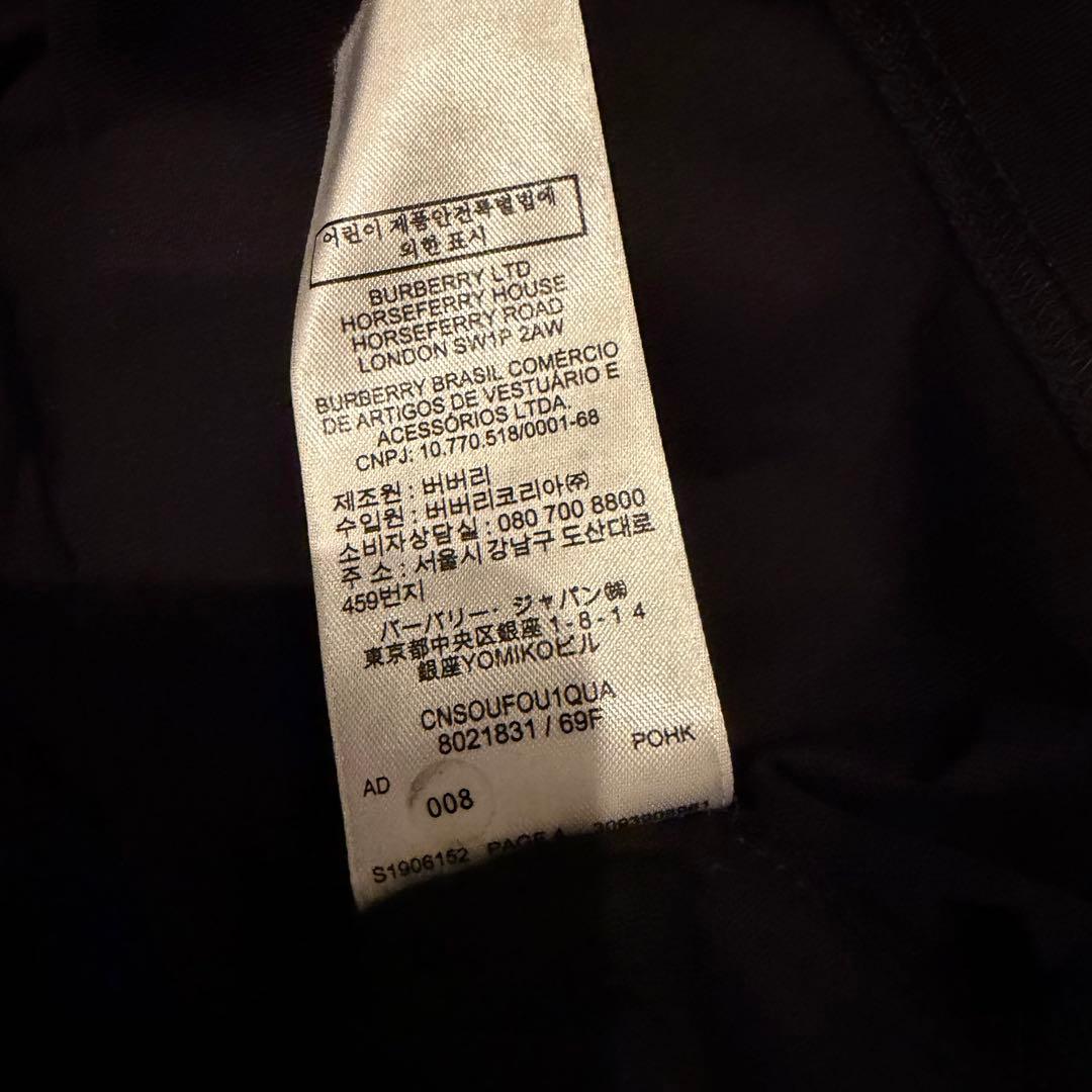 T*X様 BURBERRY ブラック Tシャツ XL