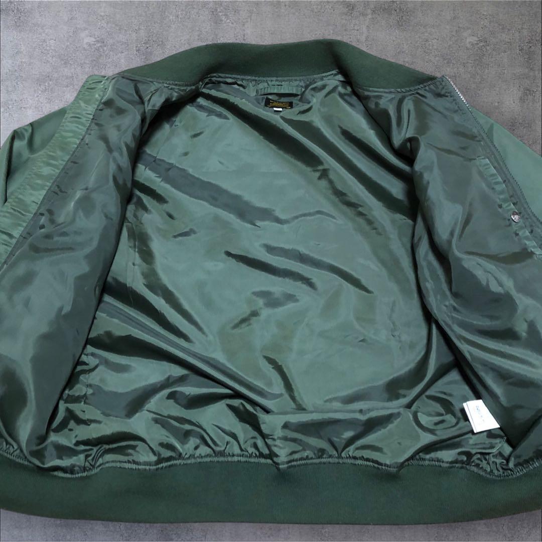 A BATHING APE アベイシングエイプ　MA-1 フライトジャケット　M