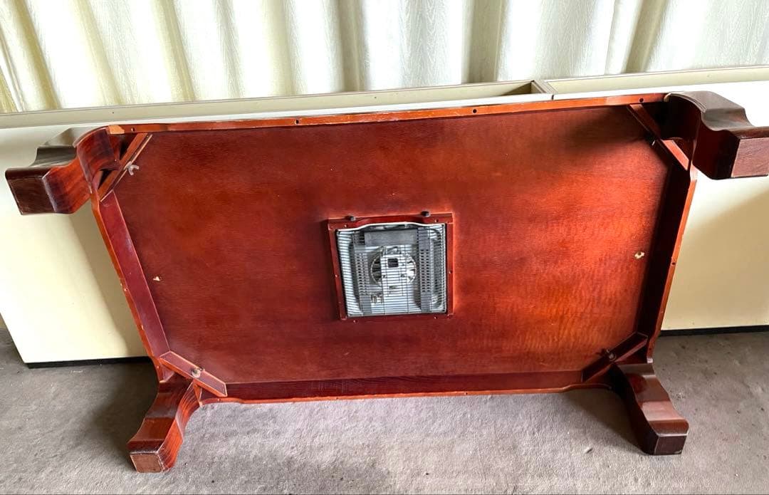 木製座卓 こたつ　茶色 シンプルデザイン