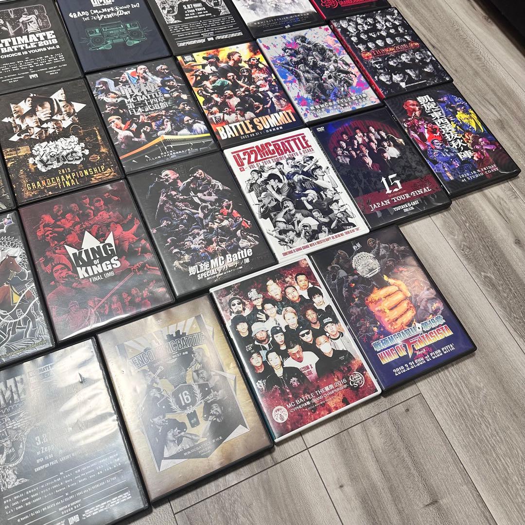 MCバトル　DVD32枚セット　凱旋　戦極　UMB KOK 罵倒